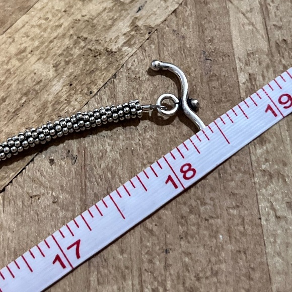 Handcrafted HEAVY SOLID Sterling Silver Moon Stars celestial Necklace Bracelet - Picture 10 of 11